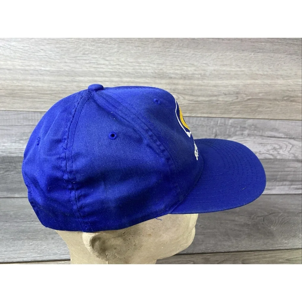 Headmaster St. Louis Rams Snapback Hat Mens Royal‎ Blue NFL Football Vintage Cap